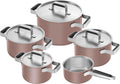 ZWILLING Kochtopfset,   PURE Kochtopfset, 5-tlg, 18/10 Edelstahl, Keramik-Außenbeschichtung, Stay-Cool-Griffe, Spülmaschinengeeignet