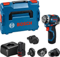 Bosch Professional Akku-Bohrschrauber, PRO 12V System Perceuse-visseuse sans-fil GSR12V-32FC (avec 2, 0 Ah, GAL 12V-20, GFA 12-M, 12-X, 12-E, 12-W