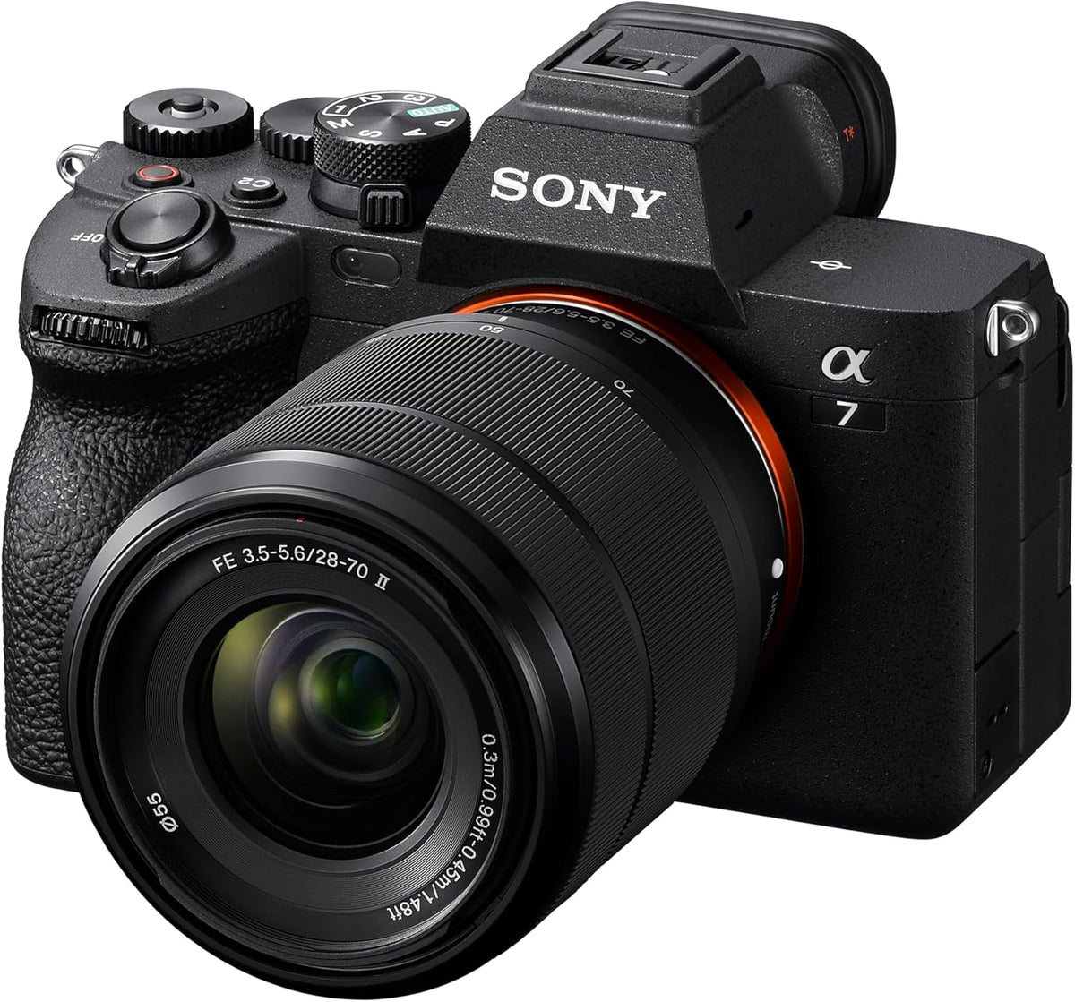 Sony Kompakte Systemkameras, Alpha 7 IV Vollformat Systemkamera mit 28, 70mm II, 33 MP, 4K