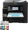 Epson Nachfüllbarer Tintenstrahldrucker, EcoTank ET-5855 DIN-A4-Multifunktions-Wi-Fi-Tintentankdrucker mit Fax