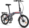 Licorne Bike 2D 20 Phoenix Zoll Aluminium-Faltrad- Klapprad
