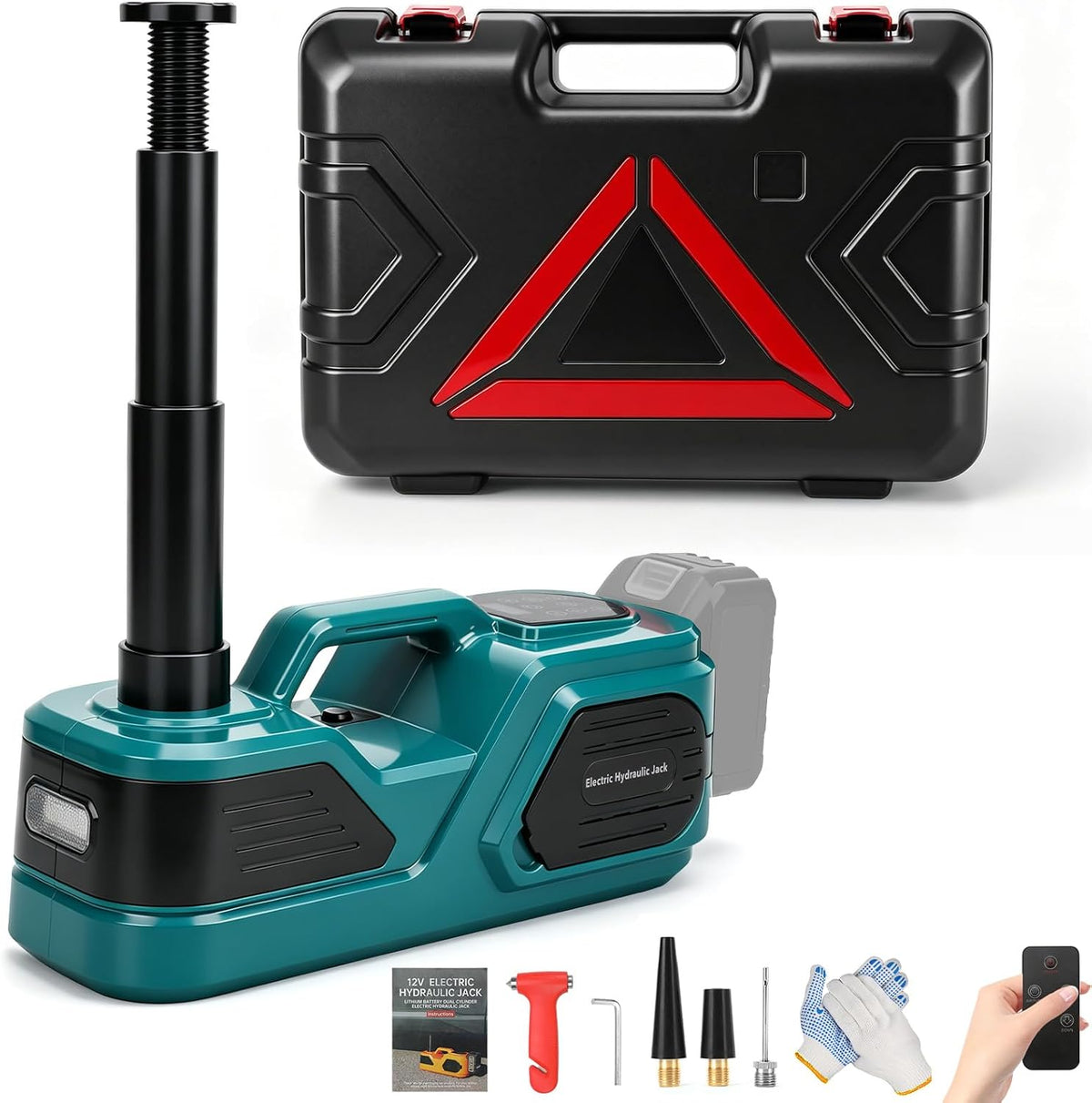 Roadtime Bodenzüge, 5T Akku-Wagenheber mit Luftpumffunktion für Makita 18V-Akku (ohne Batterie)