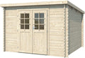 woodtex Holz Gartenhaus, Blockbohlenhaus CA2974