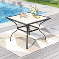 Esstisch Gartentisch Wetterfest Metall Outdoor Tisch Table