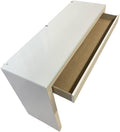 Schminktisch -Malm-, weiß weiß mit Glasplatte 120 × 41 × 78 cm, IKEA