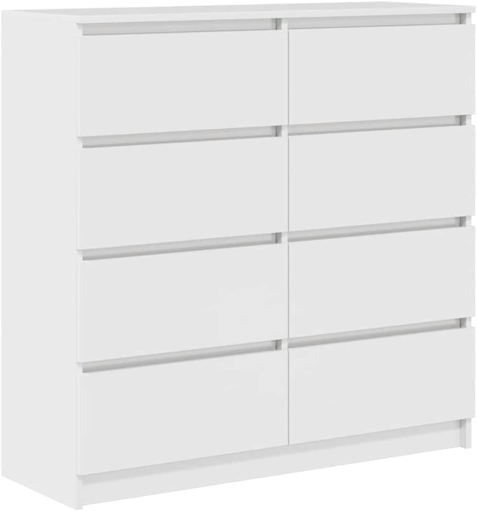 Kommode, Sideboard Weiß 100x35x99 cm Holzwerkstoff, vidaXL