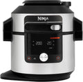 Ninja MAX Foodi Multikocher, mit Smart Deckel, 5L, 14-in-1 Multicooker, Pressure Cooker Schnellkochtopf, Airfryer Heißluftfritteuse, Slow Cooker