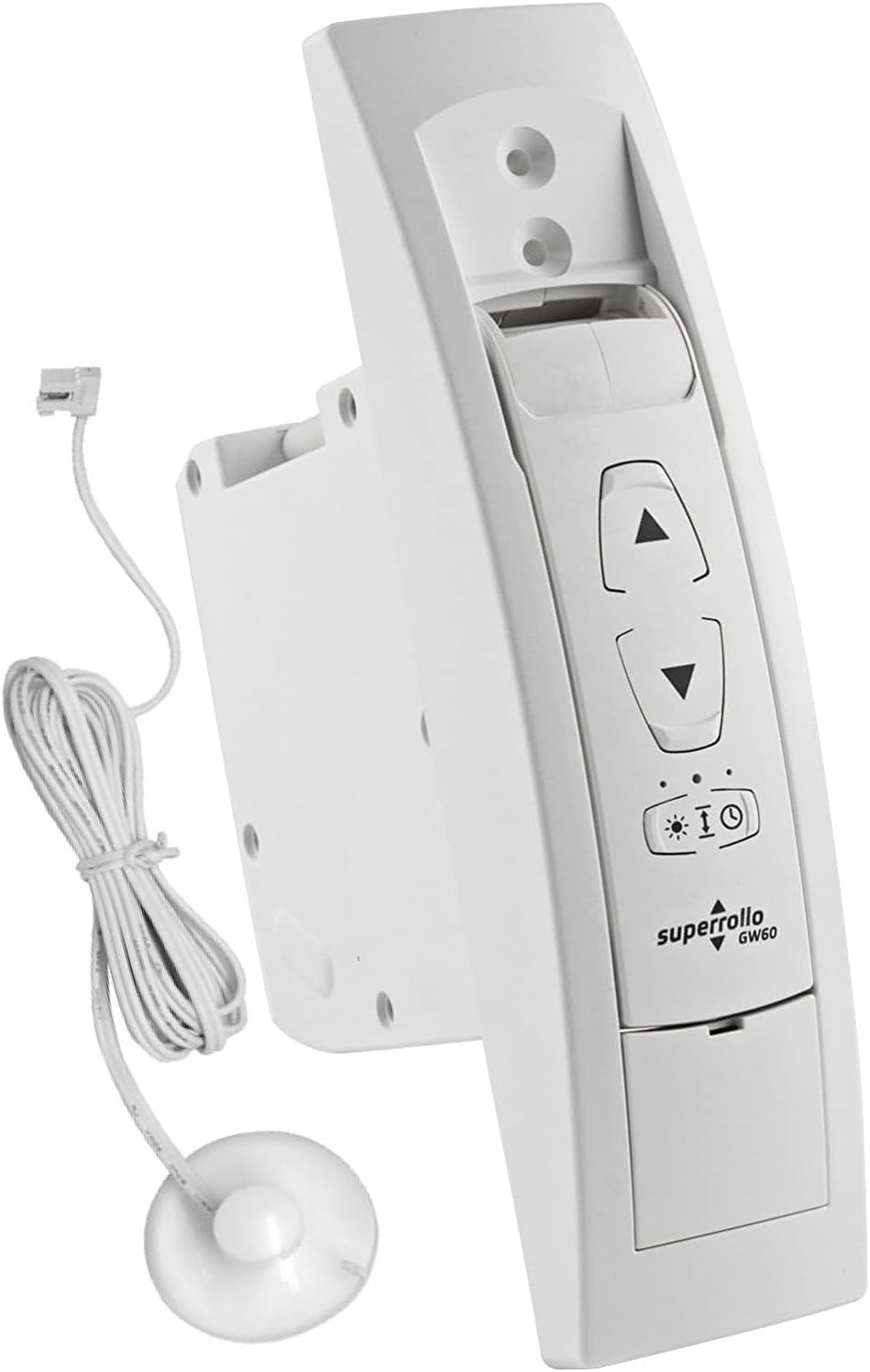 SuperRollo Rollladenschalter, GW60 elektrischer Gurtwickler inkl. Sonnensensor