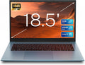 THEYETI Normale Laptops, 18, 5 Zoll Laptop 16GB RAM 256GB ROM Notebook, Core i3 (bis zu 3, 9 GHz), 8000mAh Akku, Win 11, WiFi 6, HDMI（Hellblau）