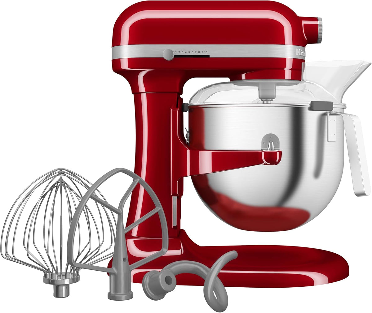 KitchenAid Küchenmaschine,   HEAVY DUTY KÜCHENMASCHINE MIT SCHÜSSELHEBER 6,6 L - EMPIRE ROT