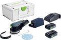 Festool ETSC 2 125 4 0 125mm W-HT 2x Akku-Exzenterschleifer I-Plus incl. StickFix Schleifteller D (weich-HT) Akkupack, BP 18 Li 4