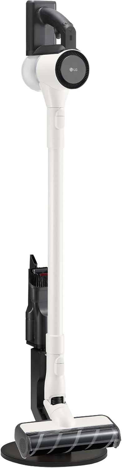 LG A9C-SLIM1C CordZero Staubsauger, mit Staubkompressionssystem, Zyklonal, 150 W Saugkraft, Düse für Verschiedene Oberflächen, Parkplatzbasis, 9 kg