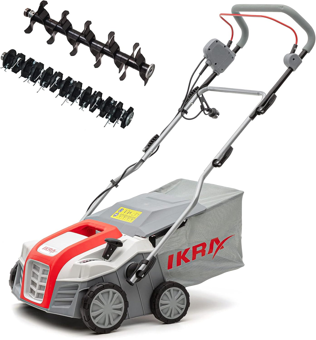 IKRA Vertikutierer,   Elektro Vertikutierer Rasenlüfter IEVL 2000, Arbeitsbreite 40cm