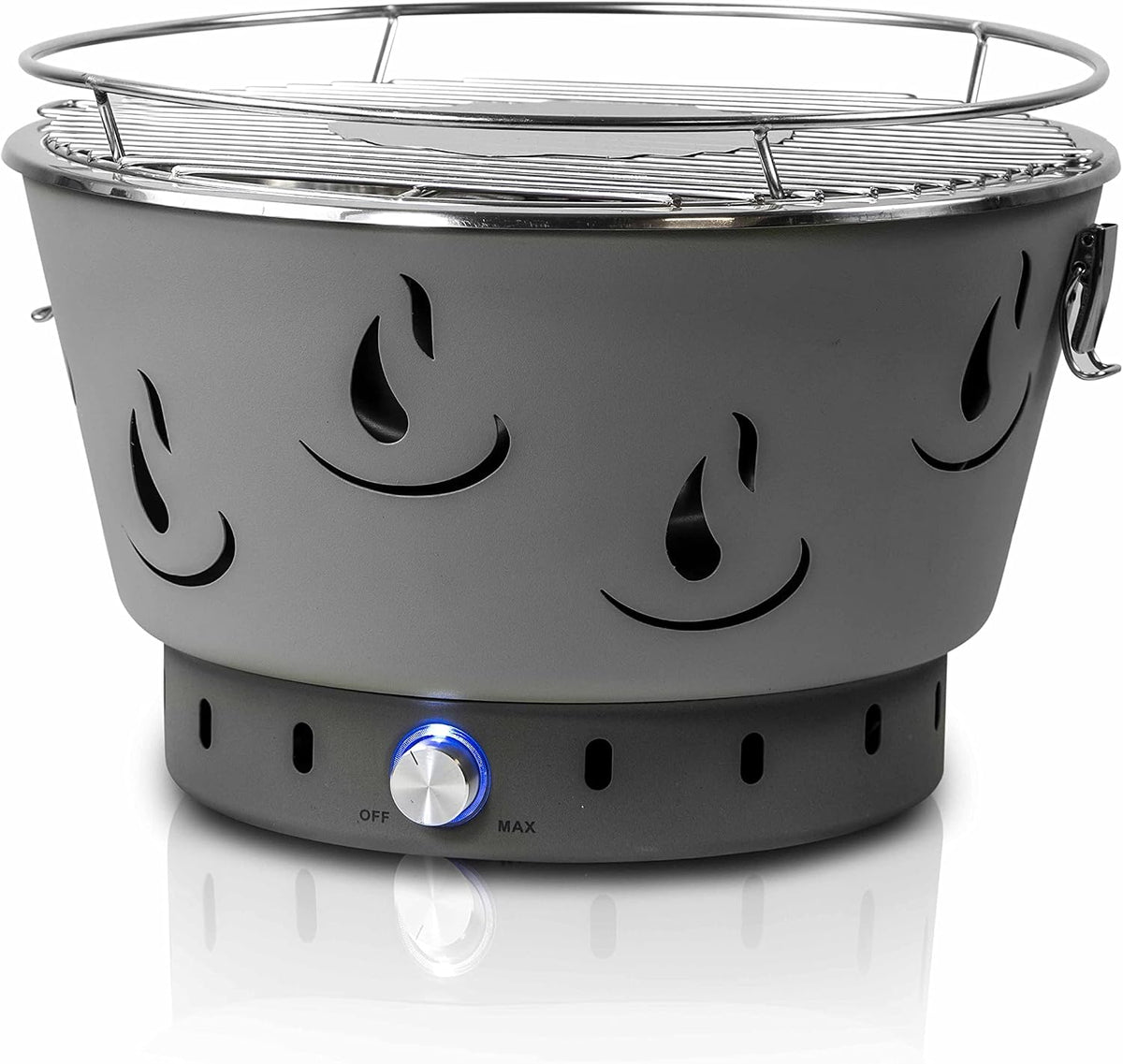 ACTIVA Camping Grill Airbroil I Premium Mini Grill mobil & kompakt I Leistungsstarker & stilvoller Holzkohlegrill