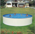 HANSEATIC Stahlrahmenpool, Set (5-tlg.): »Rundpool inkl. Sandfilteranlage 3 m³/h« (in 6 Größen) 450 cm x 90 cm