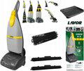 LAVOR Nass-Trockensauger, Kompakte Scheuersaugmaschine Sprinter 1000W, Bodenreinigungsmaschine mit Walzenbürste & Absaugung, 1015 m²/h, 2 Saugbalken
