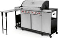 Landmann 6.1 Gasgrill Grillwagen, mit 6 Brennern, MaxX-Zone, großer Grillfläche & Gusseisenrosten