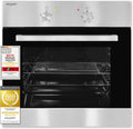 Exquisit Einbau Backofen, EBE 455-1.1 - 62 l, Energieklasse A, 2200 W