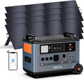 Solstark 6000 PowerMax Tragbare Powerstation, 3600Wh, 6000W Solargenerator für Haus