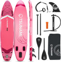 TSUNAMI PRO Stand Up Paddling Board SUP-Board, mit Komplettes Zubehör, Pumpe und Sicherheitsleine, Tragkraft bis 160kg, Länge 350cm