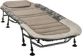 Liege Angler, XL bis 150kg Fort Knox Karpfenliege X-Pro Camo Angelliege Bedchair Gartenliege Liege 8-Bein Gästebett Camping Olivgrün, MK-Angelsport