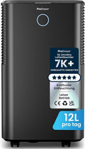 Pro Breeze OmniDry Luftentfeuchter, Feuchtigkeitssensor, Ablaufschlauch, Digitalanzeige, Schlafmodus, Timer - Gegen Feuchtigkeit, Schimmel