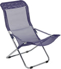 Liege sonnen, Fiesta Aluminium Rahmen und Textil Cod. 027TX BK dunkelblau Ossidiana, fiam