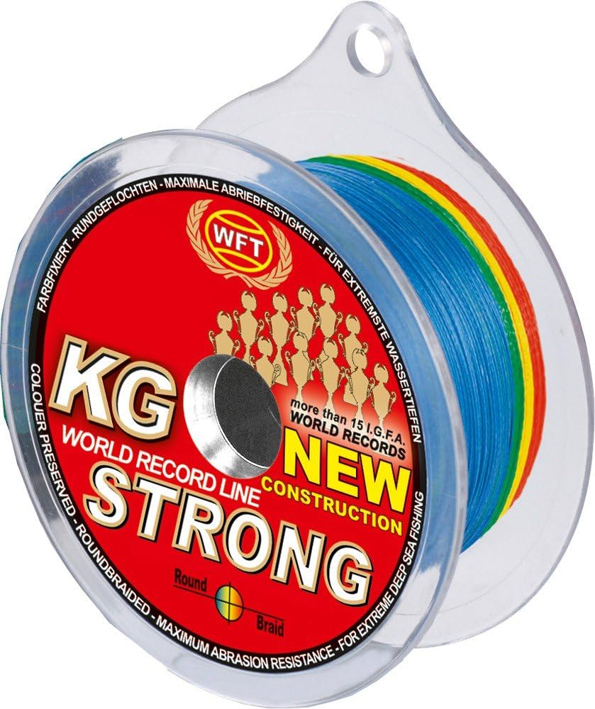 WFT Geflochtene Schnüre, KG Strong Schnur 600m 0, 22mm 32kg