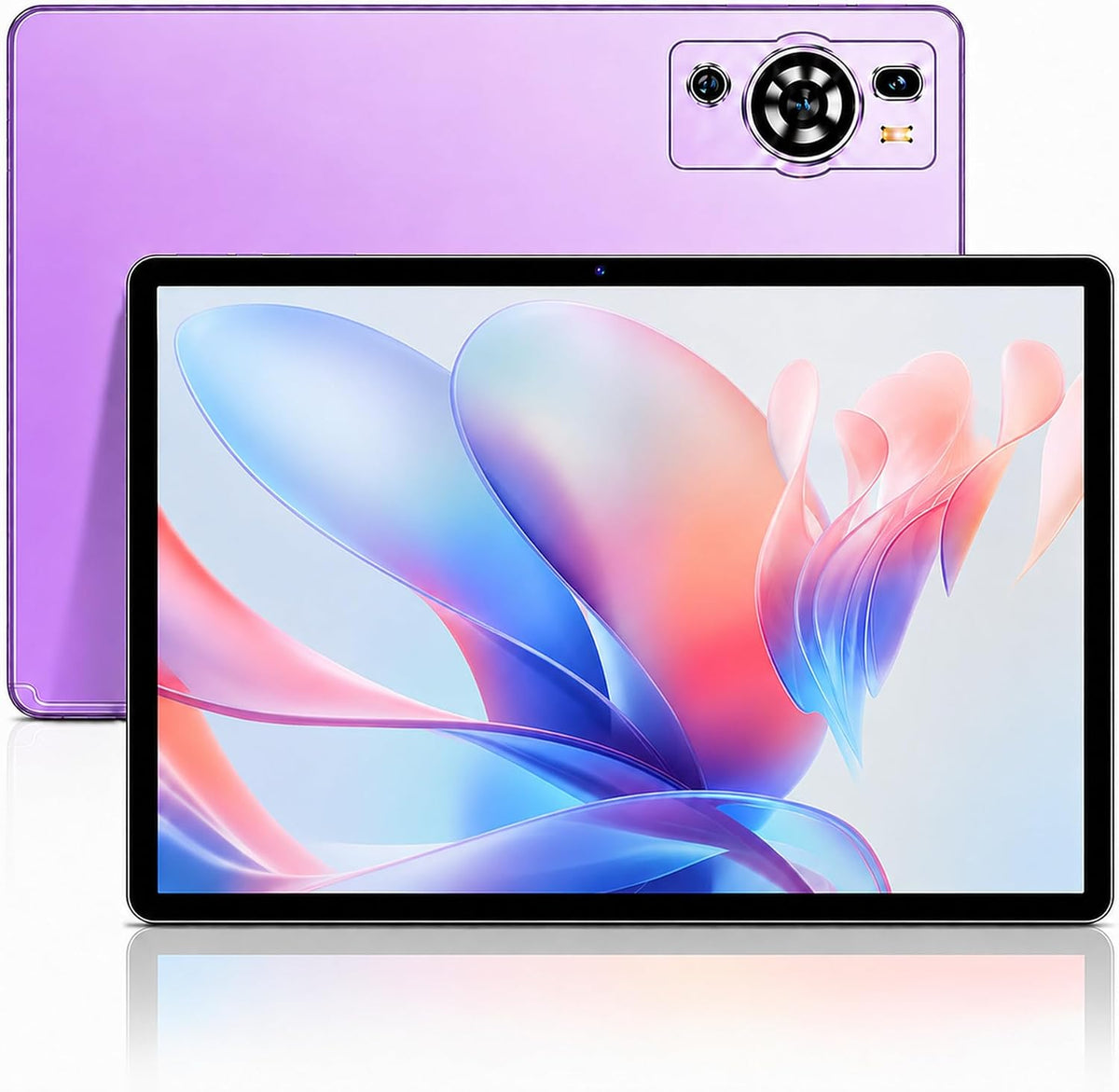 UXD Tablet PCs, Tablet 10, 1 Zoll Android 15 mit Tastatur und Maus, 16GB RAM 256GB ROM, 4G LTE, WLAN 6, Octa-Core, 8000mAh Akku, IPS HD Display, USB-C