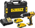 DEWALT Akku-Bohrschrauber, 18V XR bürstenloser Schlagbohrschrauber, 2x2Ah, DCD778D2T-QW