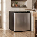 Mini-Kühlschrank, 45L, Edelstahltür, GarveeMore